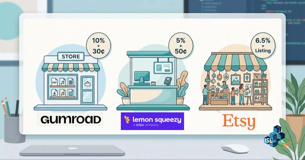 Best Platform to Sell Digital Products: 3 Honest Picks