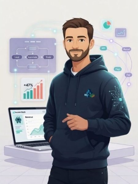income stack lab about us adam Multiple Income Streams to build your stack with AI Automations